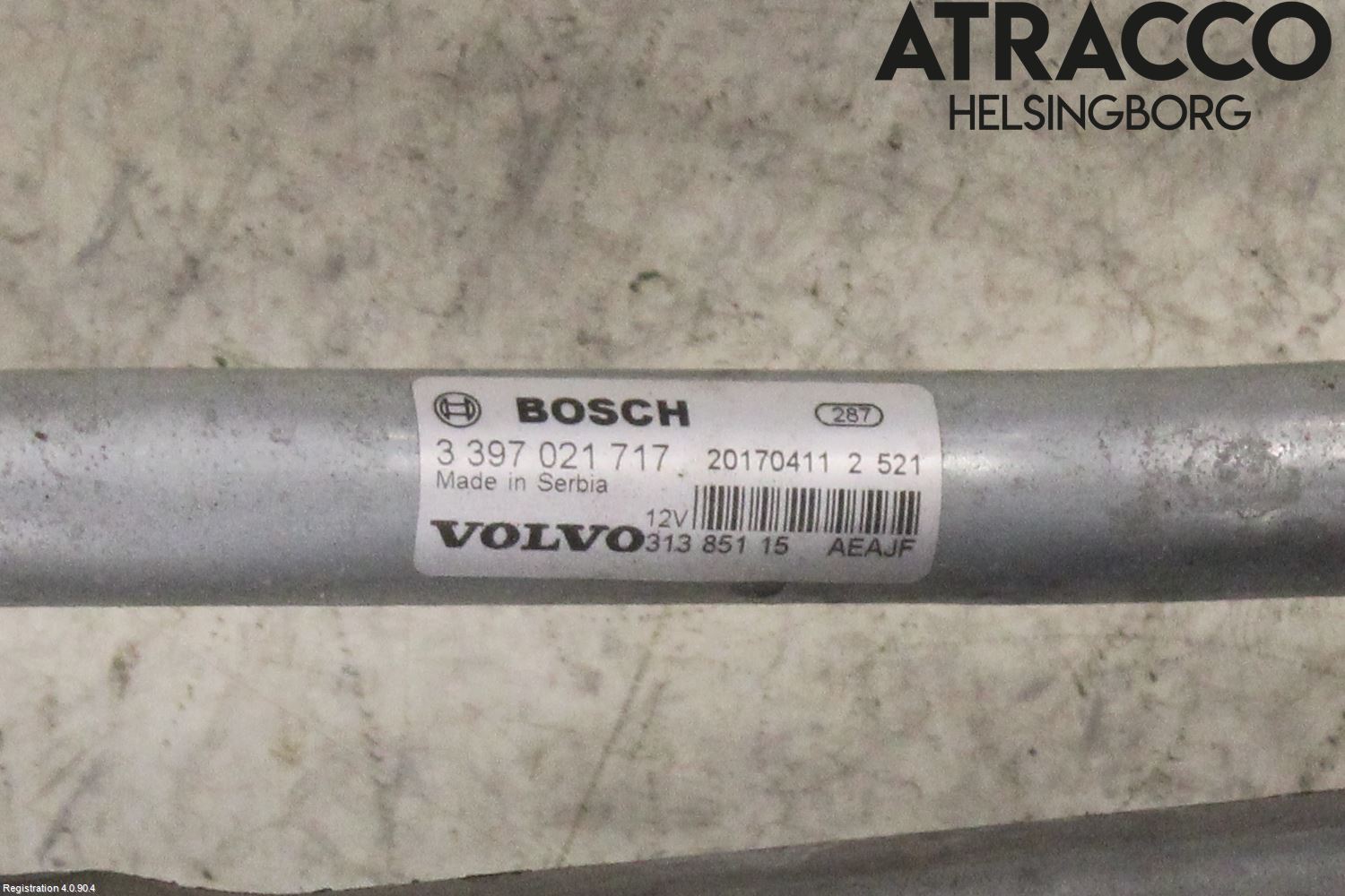 Volvo V90 17->> Viskeroverføring Frontrute