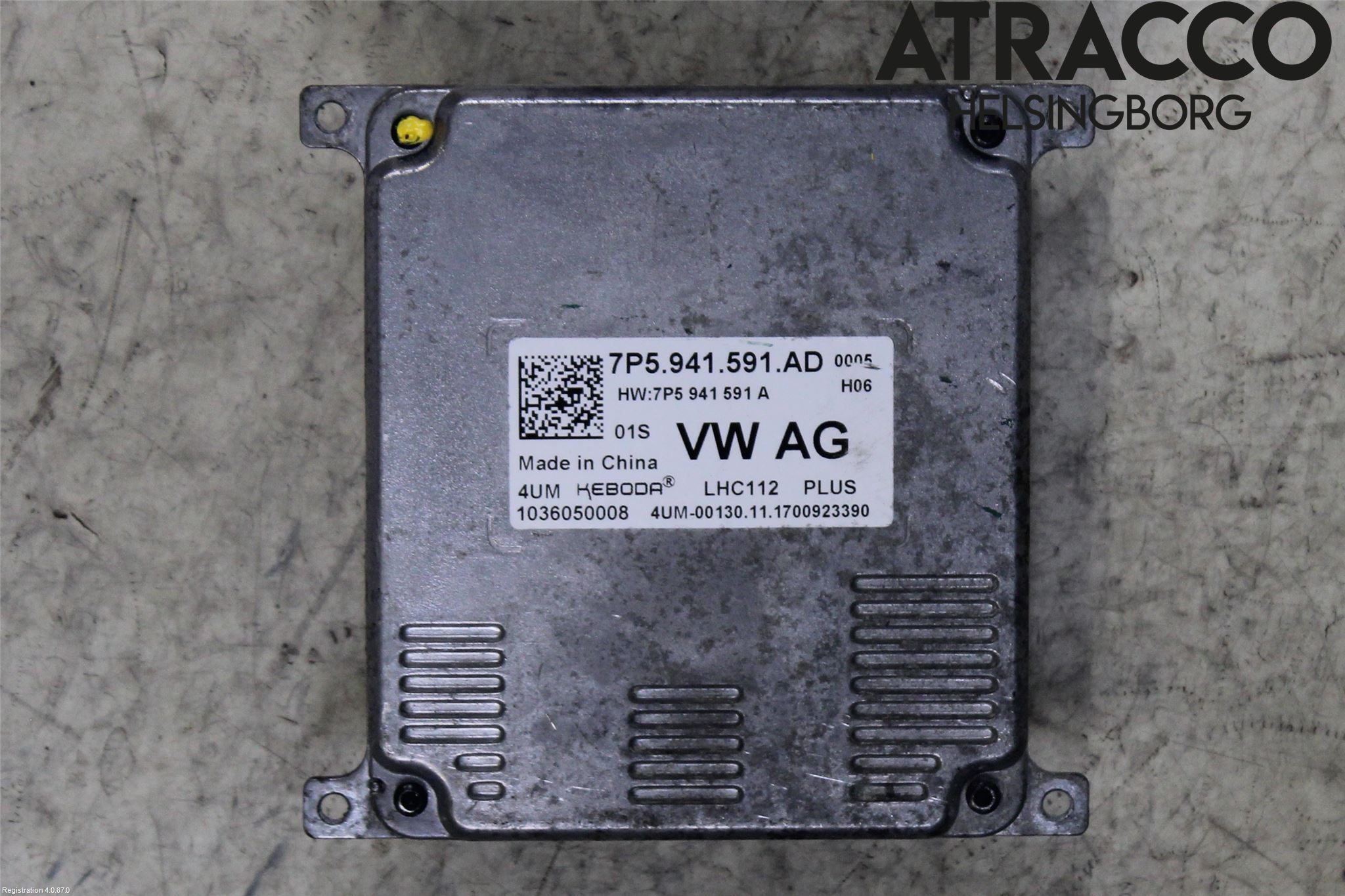 Volkswagen VW GOLF / E-GOLF VII 13-20 Styreenhet Xenon