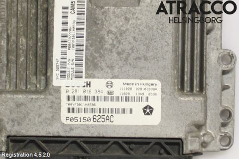 Jeep GRAND CHEROKEE 10-20 Styreenhet Dieselpumpe