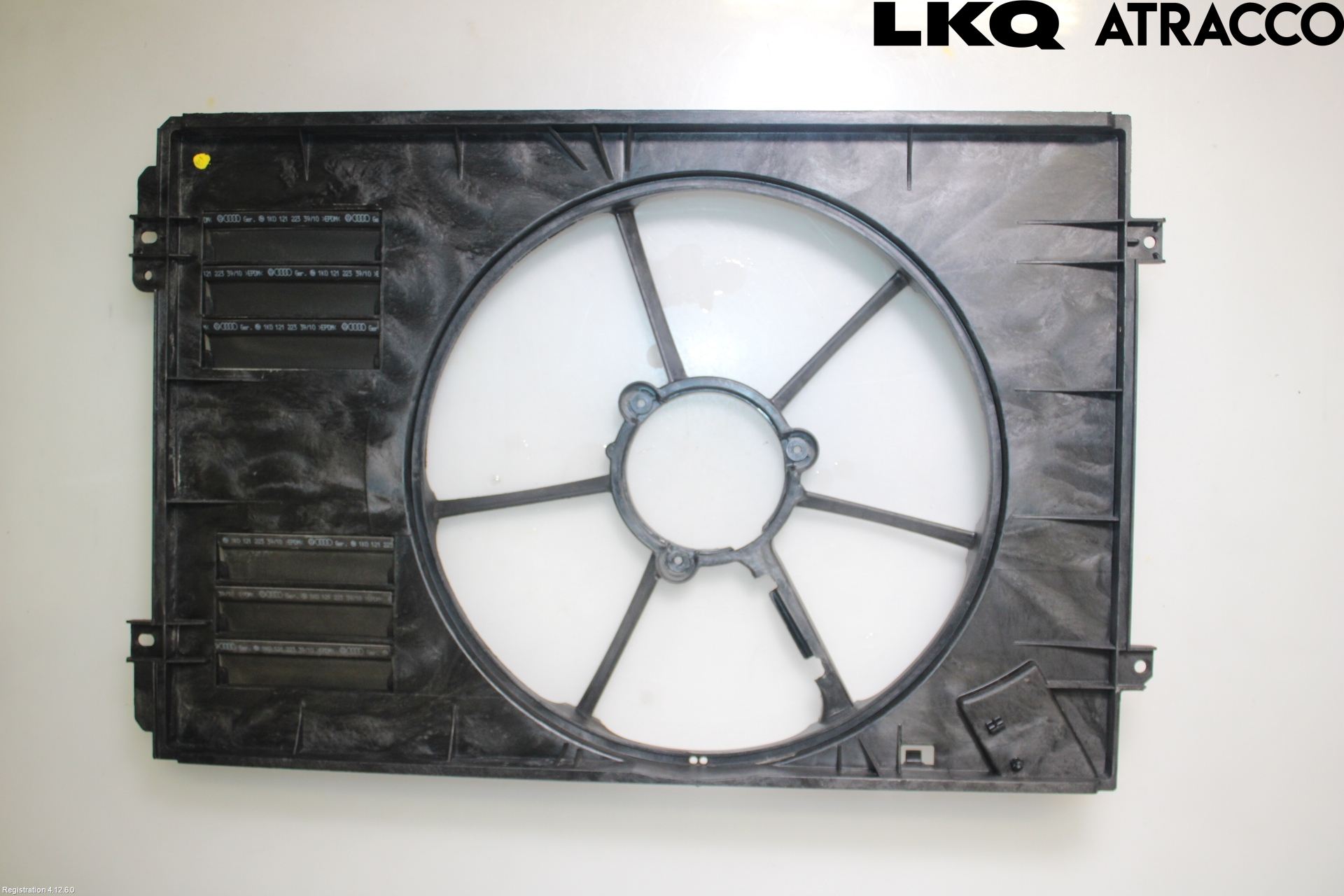 Volkswagen VW GOLF VI 09-13 Kjølevifte-Radiator Hus-Kåpe