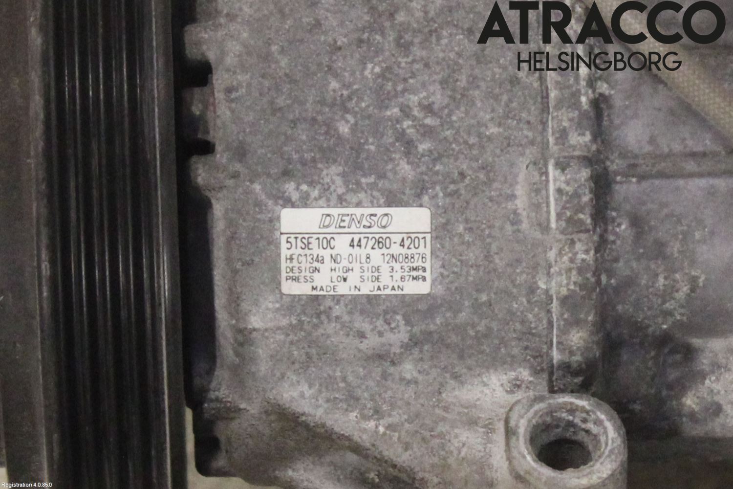 Toyota VERSO-S 11-16 Varme Ac Kompressor