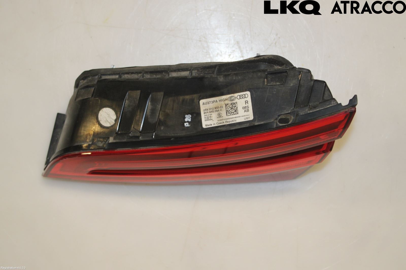 Audi A3/S3 8V 13-20 Baklykt Høyre  På Luke(Indre)