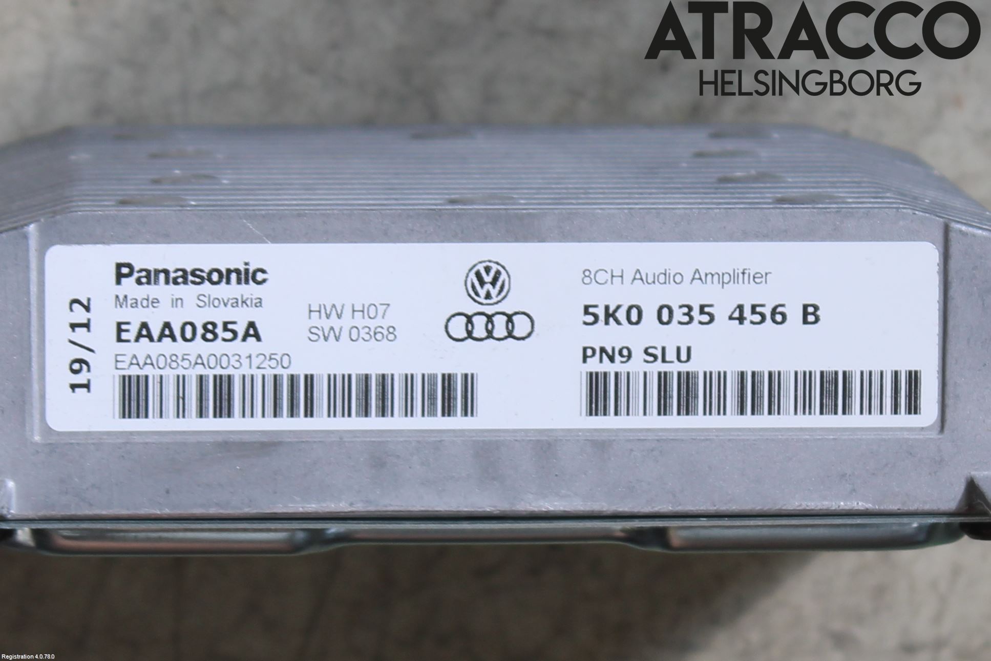 Volkswagen VW PASSAT CC 08-16 Stereo Forsterker