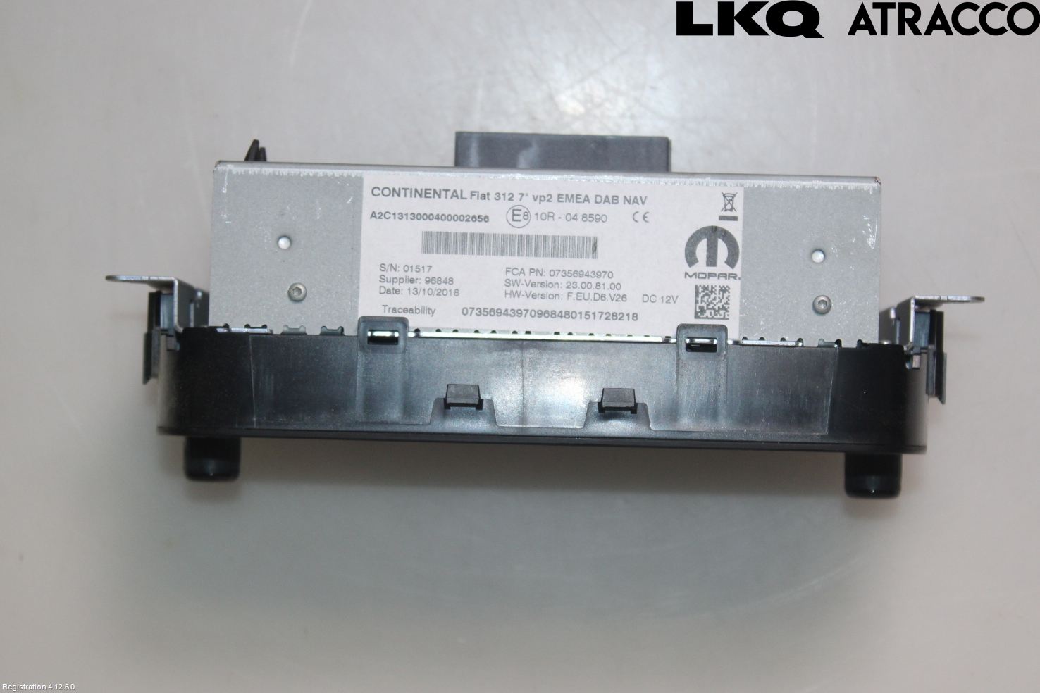 Fiat 500 07- Stereo Radio Med Cd