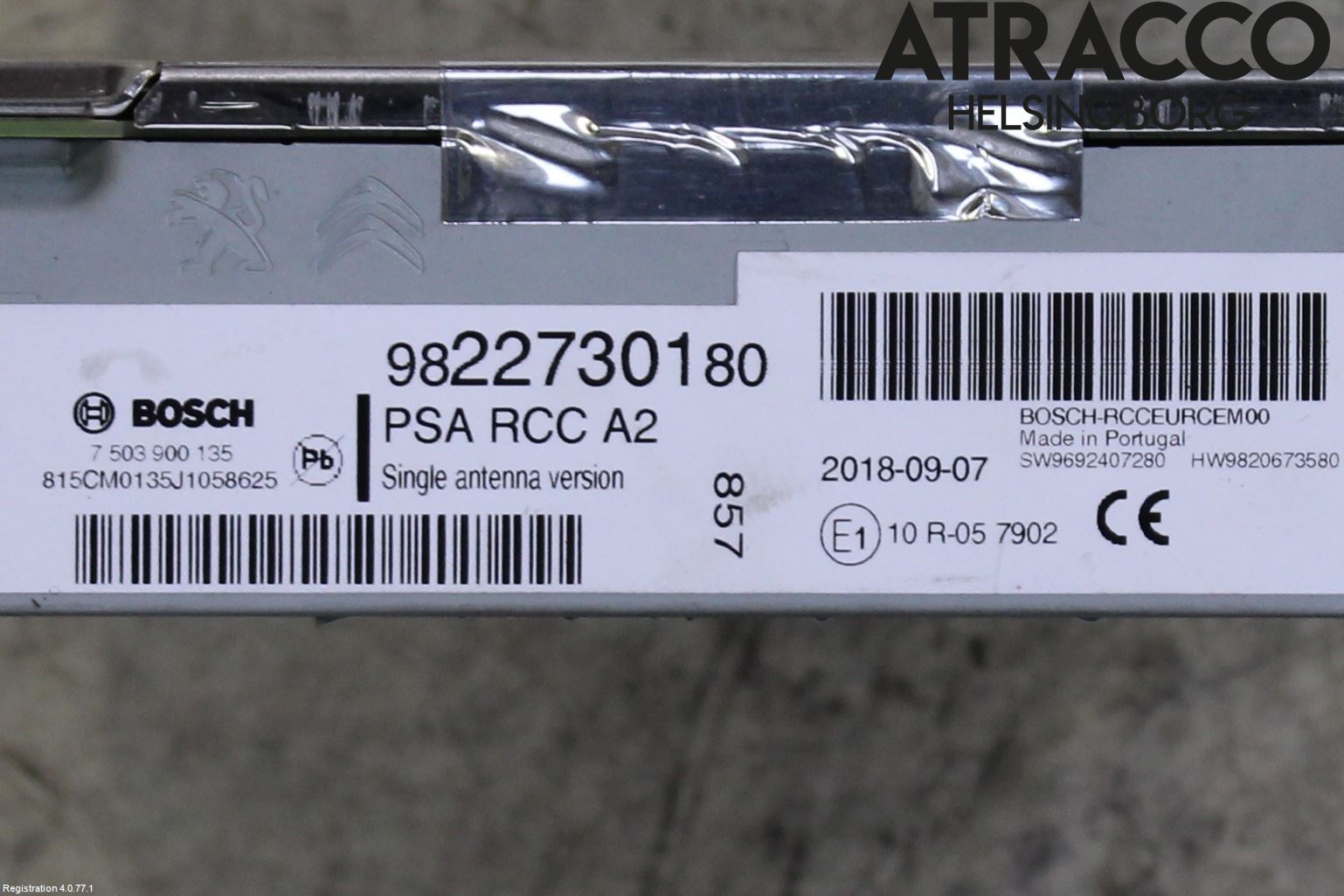 Citroen C3 AIRCROSS 18-23 Stereo Radio