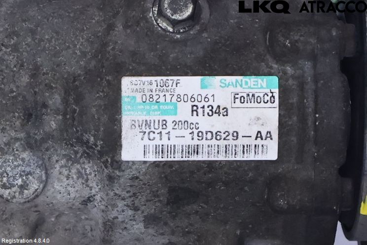 Ford TRANSIT    06-13 Varme Ac Kompressor
