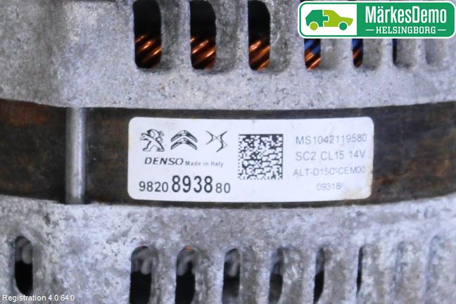 Peugeot 3008 17-24 Dynamo