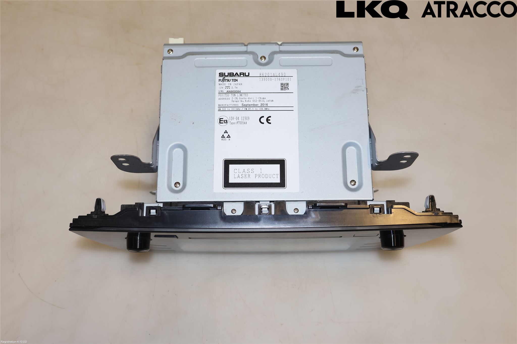 Subaru OUTBACK 15-20 Stereo Radio Med Cd