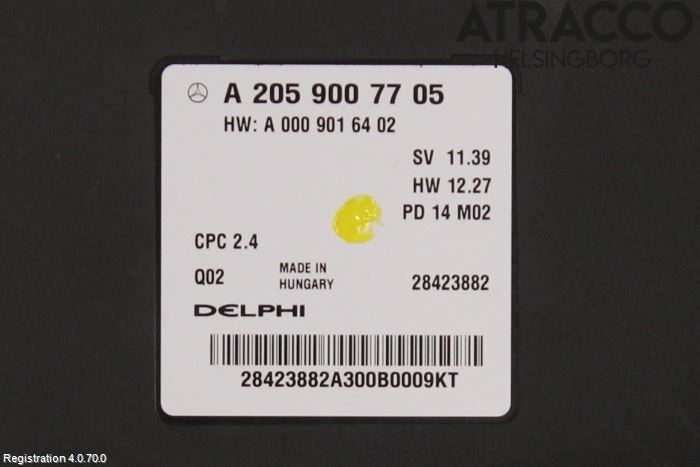 Mercedes-Benz MB C-KLASS (W205) 14-21 Styreenhet Gearkasse
