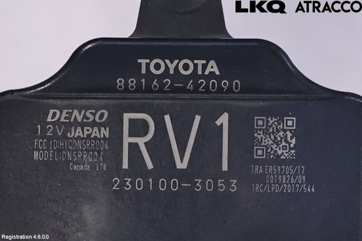 Toyota RAV4 19- Sensor Kollisjonsbeskyttelse