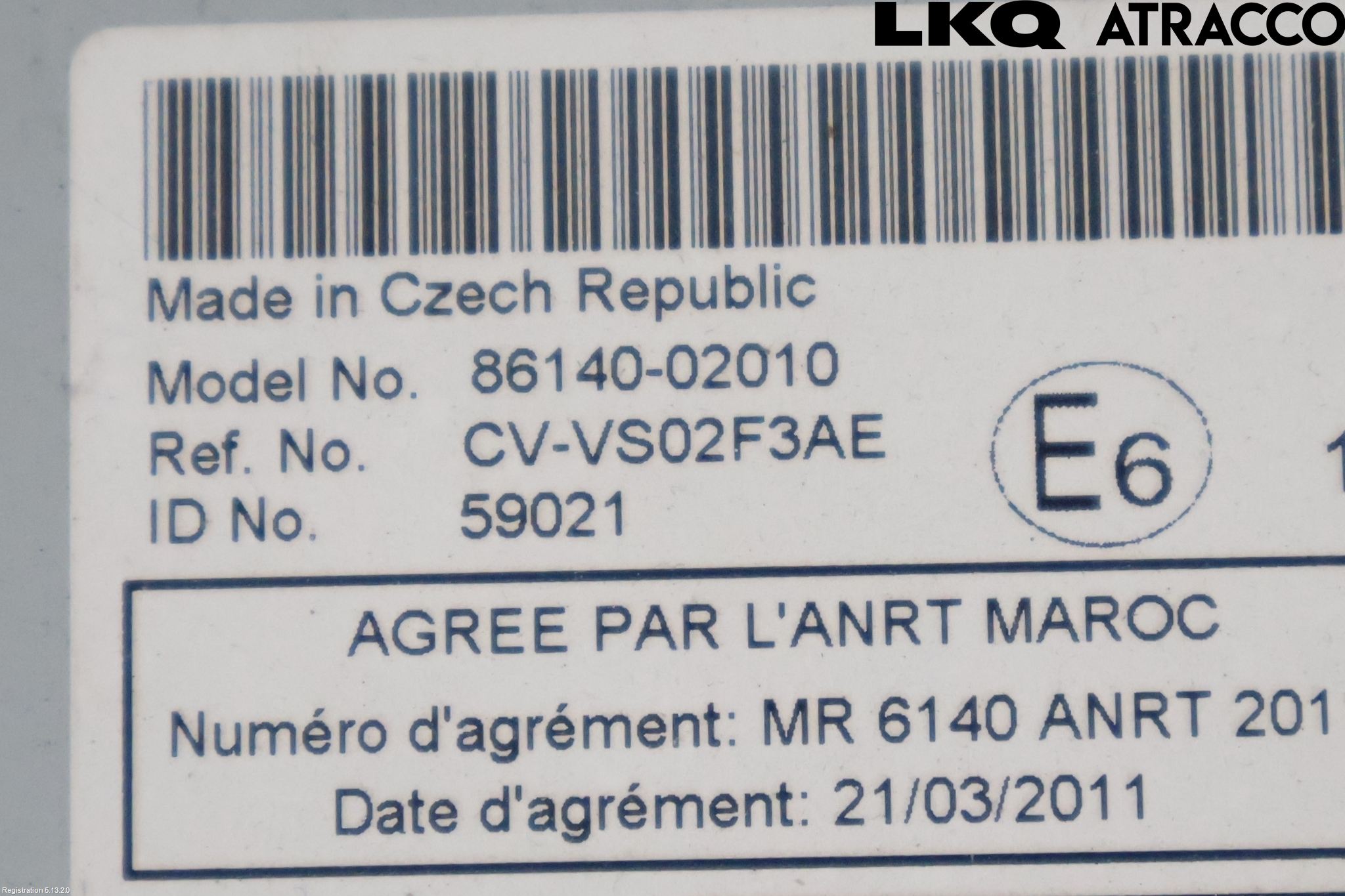 Toyota AURIS 13-19 Stereo Radio Med Cd