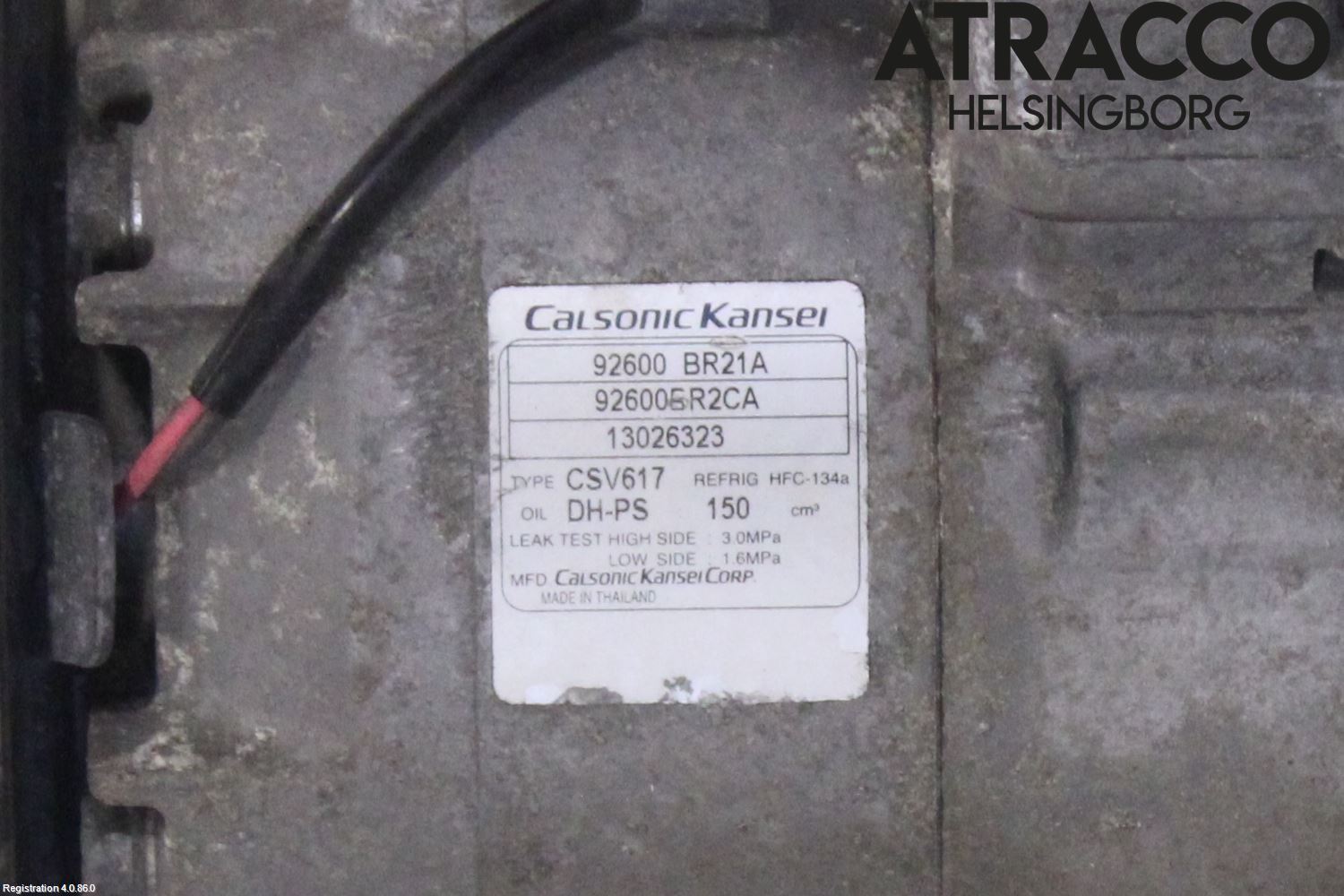 Nissan QASHQAI+2  10-14 Varme Ac Kompressor