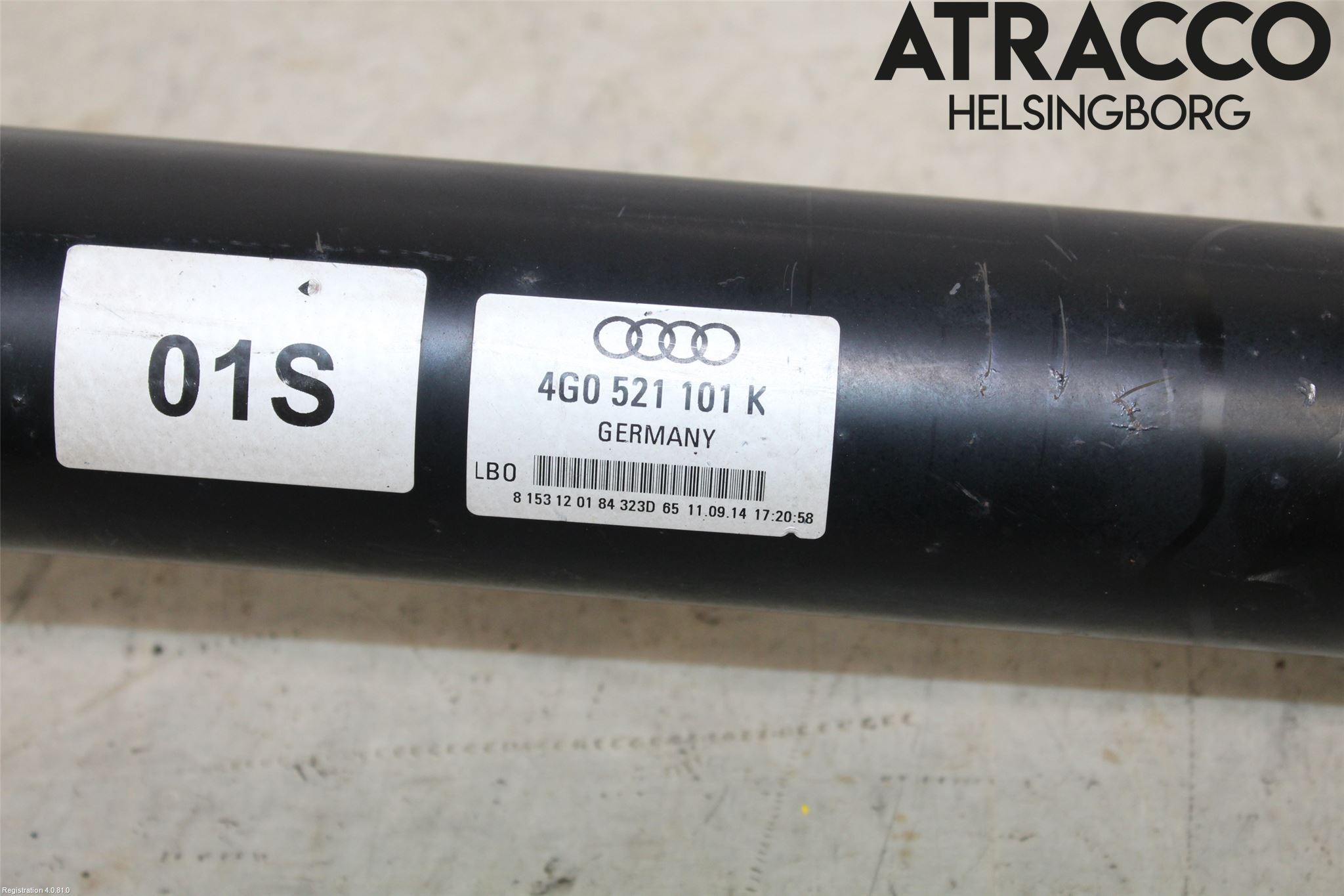 Audi A7/S7 4G 11-17 Mellomaksel Kompl