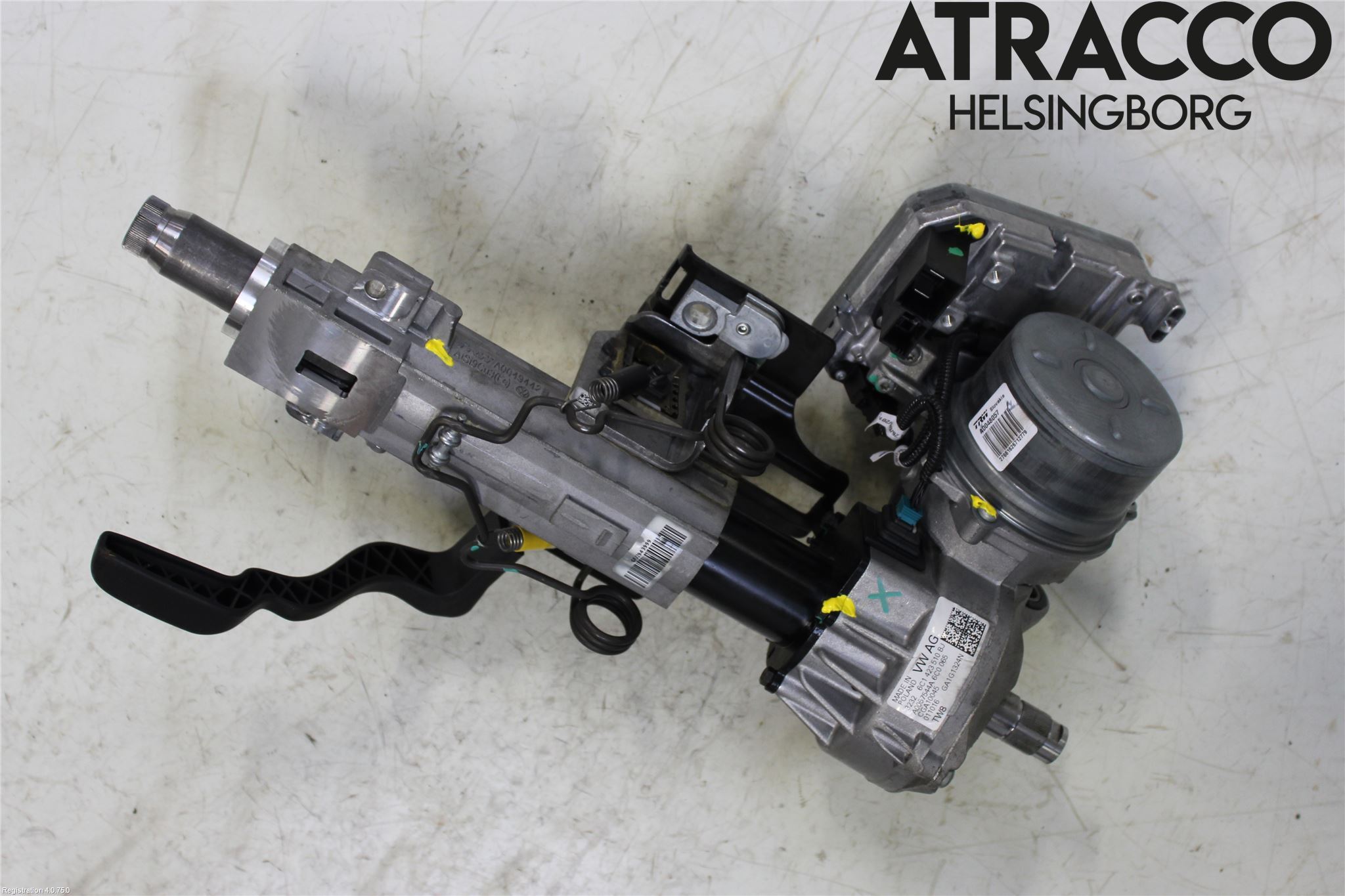 Skoda FABIA 15-21 Rattakselaggregat Innebygd Servo