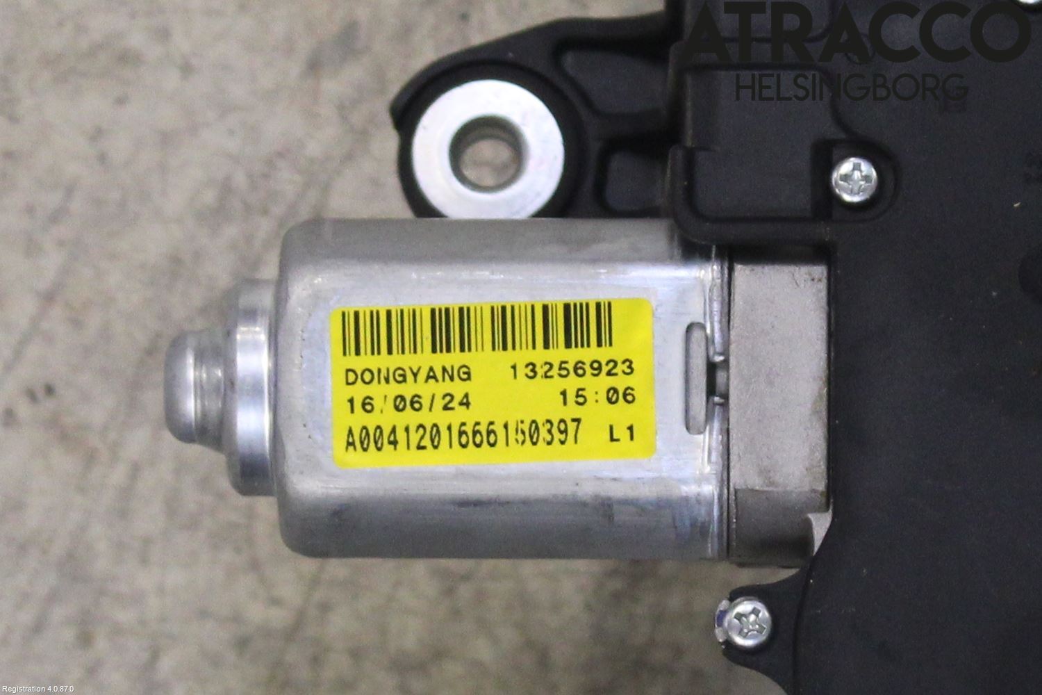 Opel ZAFIRA C 12-19 Viskermotor Bakluke