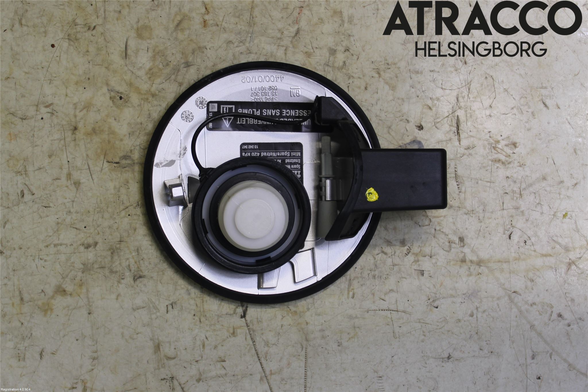 Opel CORSA D 07-14 Drivstoff Tankluke
