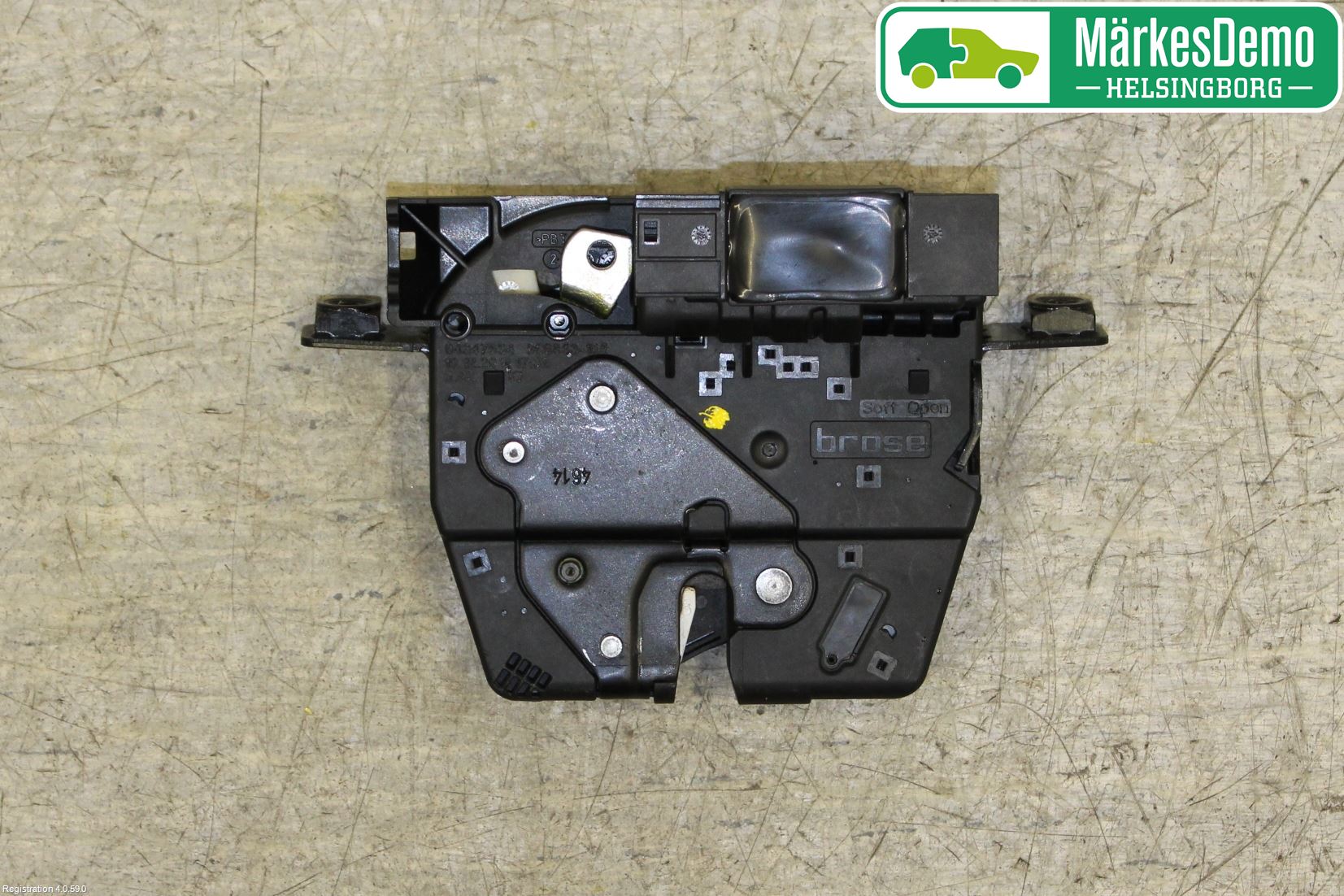 BMW 3 F30/F31/F80 12-19 Bakluke-Lokk Låsekasse