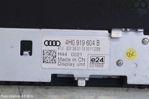 Audi A8/S8 4H 10-17 Multifunktionsdisplay