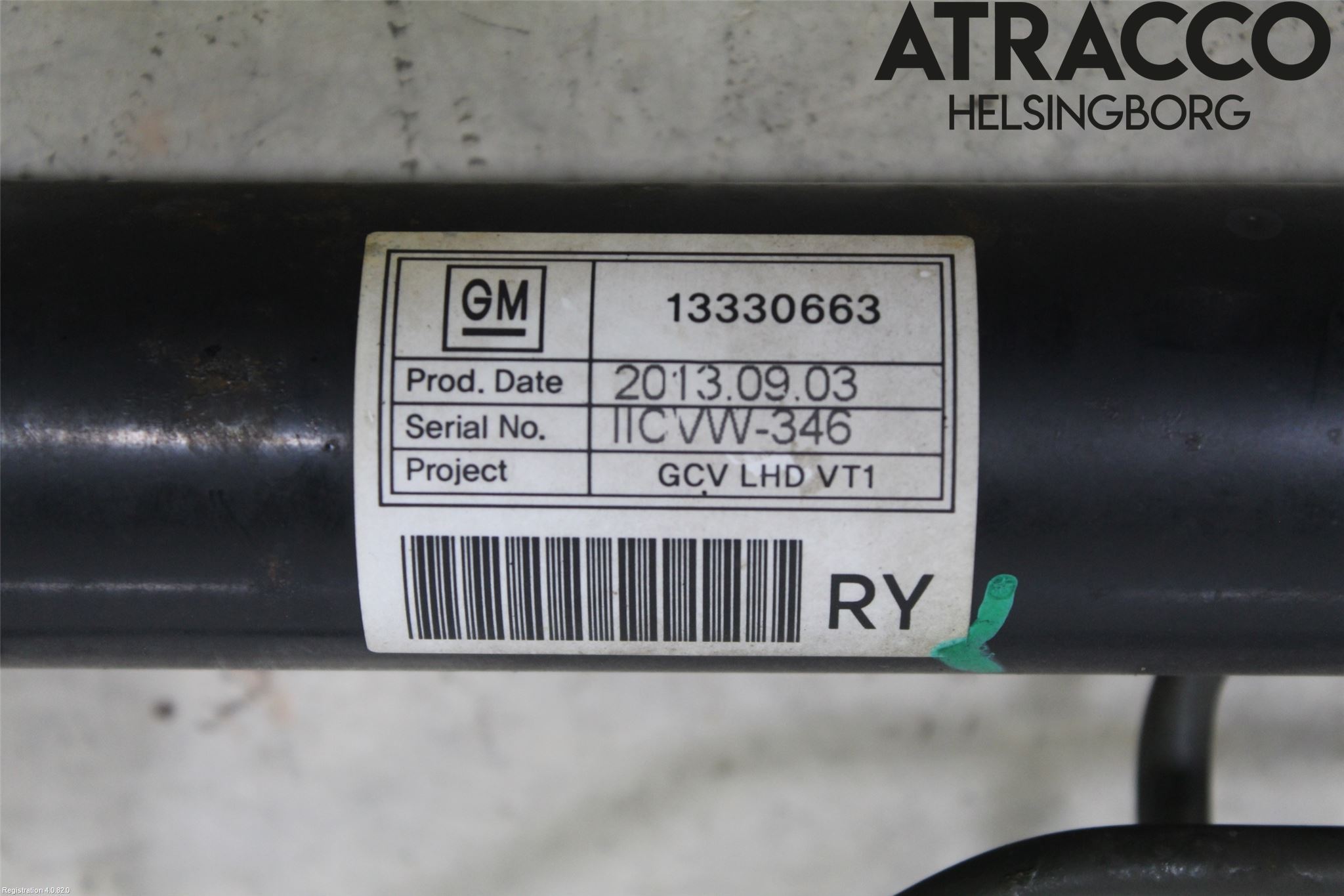Opel ASTRA J 10-15 Servo Snekke - Tannstang