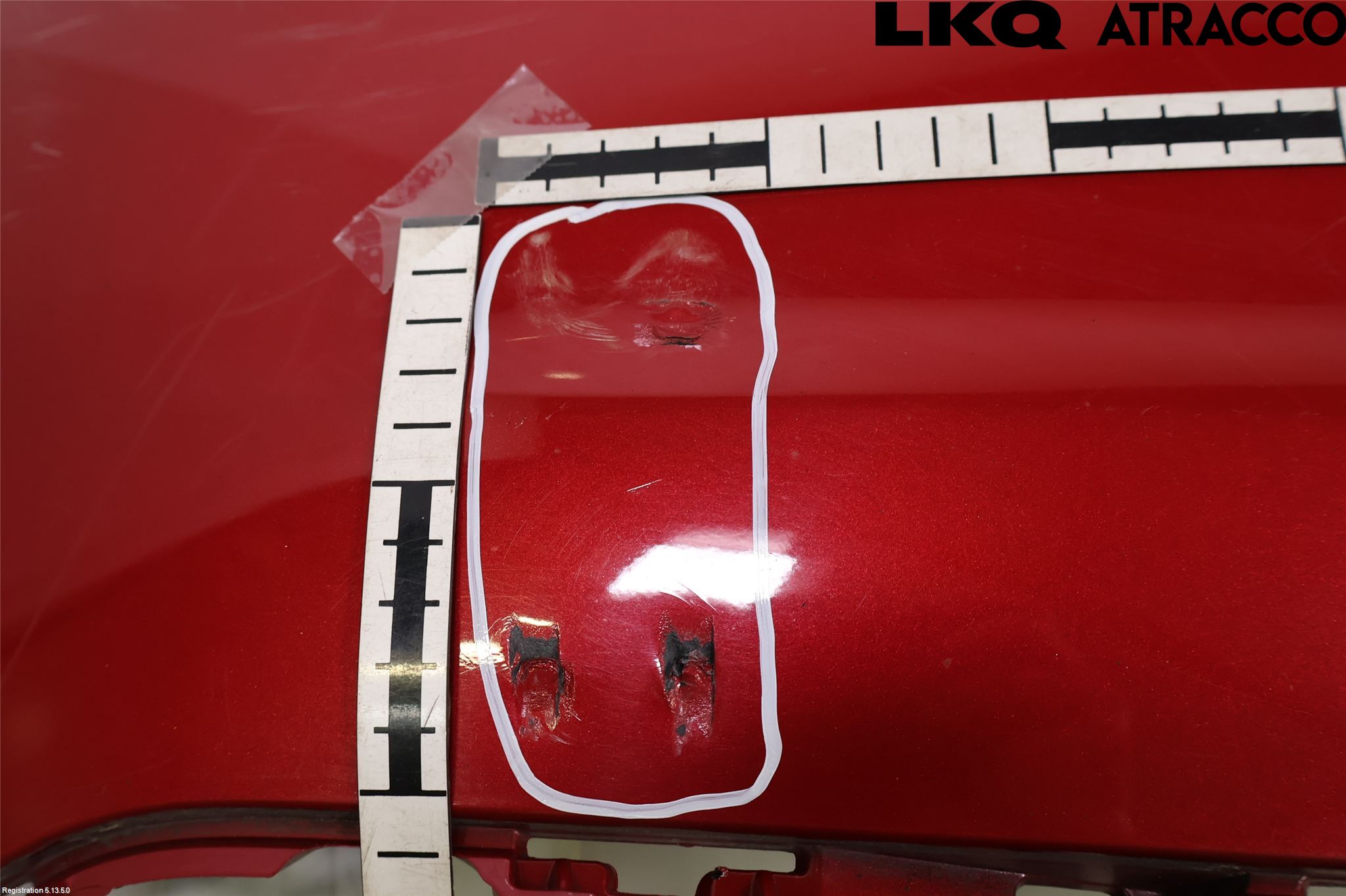 Citroen C3 10-17 Støtfanger Bak Overtrekk