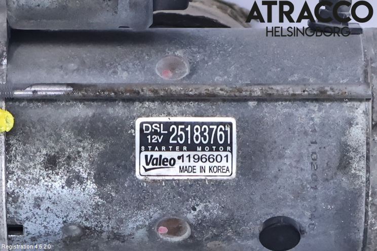 GM CHEVROLET ORLANDO Startmotor Diesel