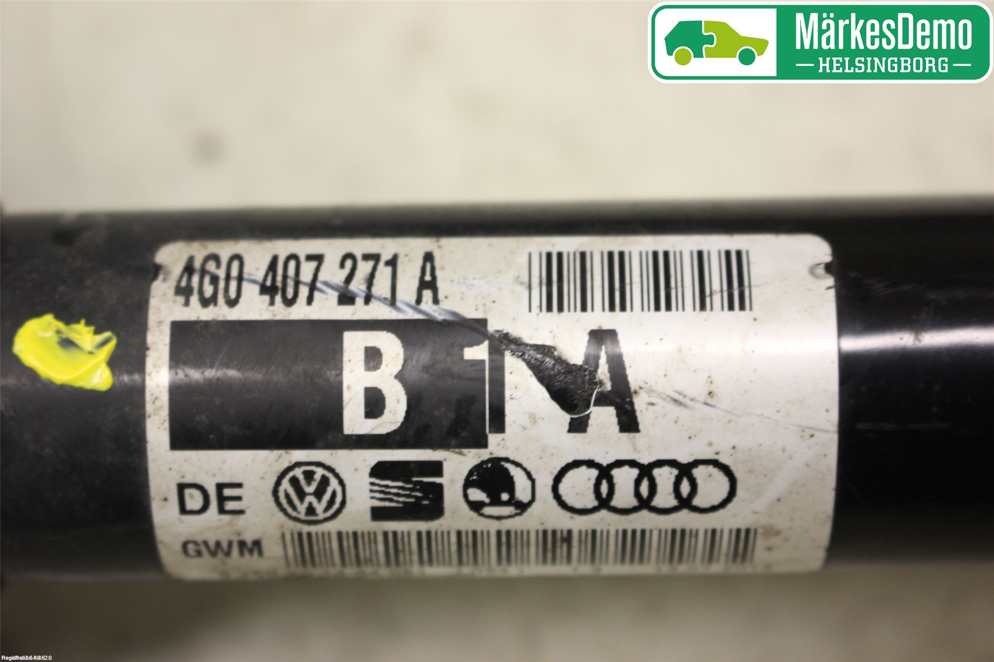 Audi A6/S6 4G 11-18 Drivaksel Foran Kompl Venstre
