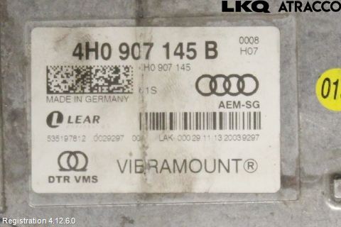 Audi A6/S6 4G 11-18 Styreenhet Øvrig