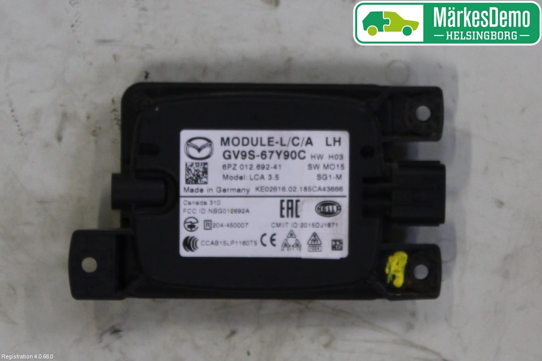 Mazda 6 13- Sensor Kollisjonsbeskyttelse
