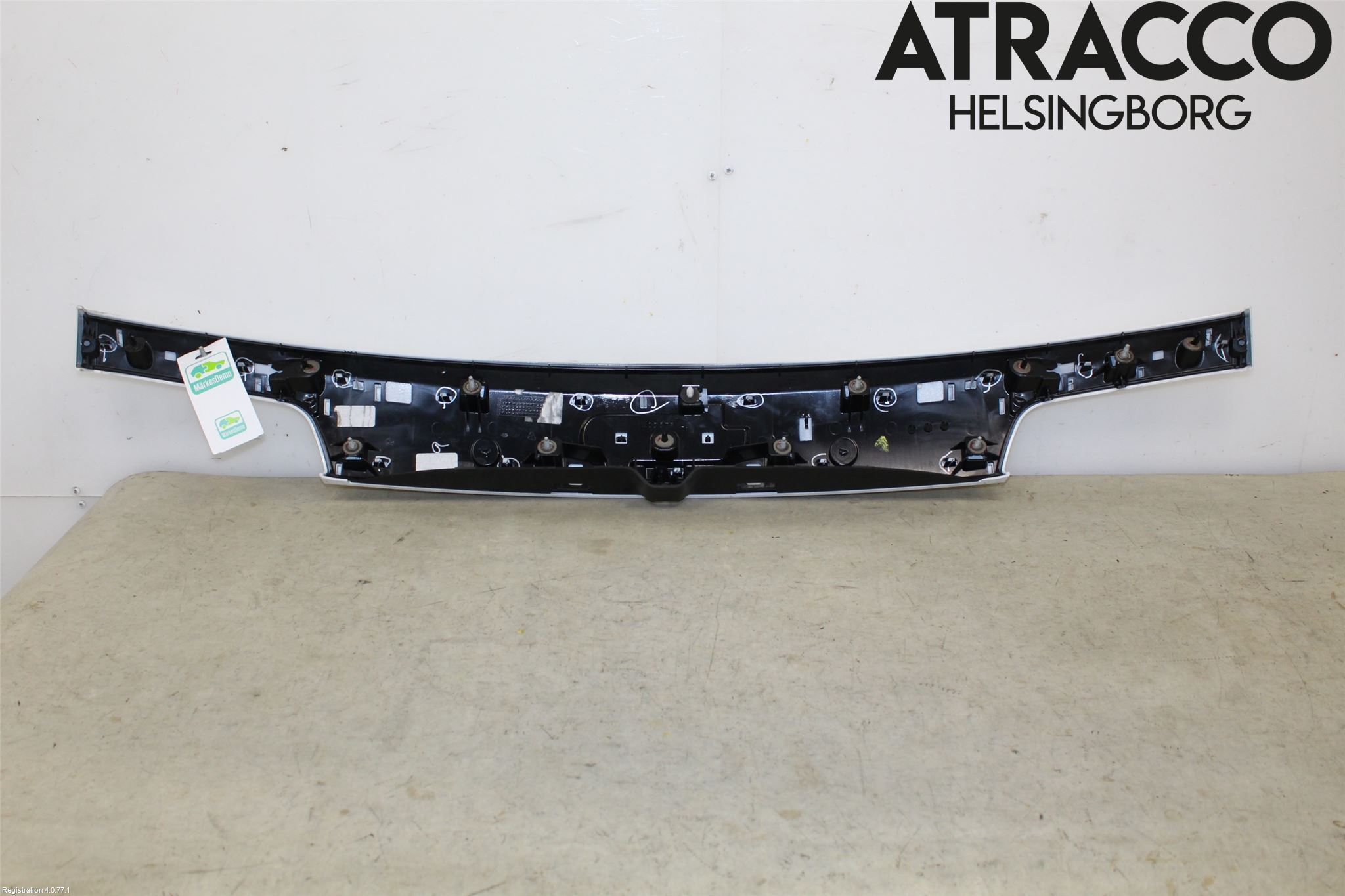 Jeep GRAND CHEROKEE 10-20 Refleksplate - Skiltplate