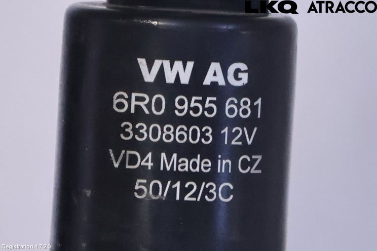 Volkswagen VW TOURAN 10-15 Spylerpumpe Høytrykk