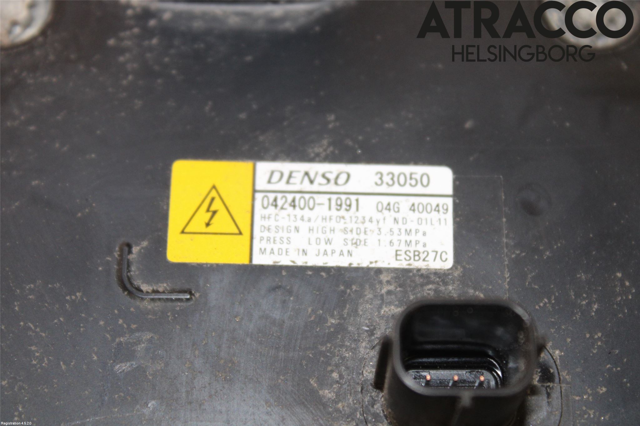 Toyota RAV4 19- Varme Ac Kompressor