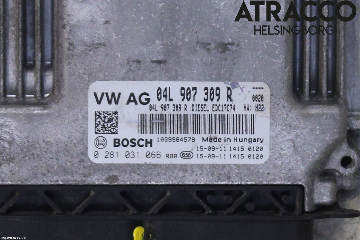 Volkswagen VW GOLF / E-GOLF VII 13-20 Styreenhet Dieselpumpe