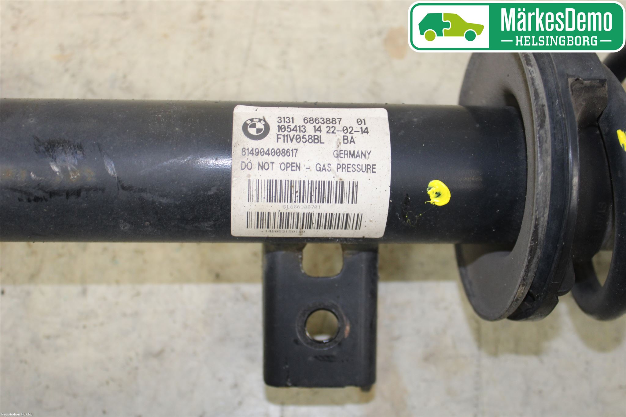 BMW 5 F10/F11/F18 09-17 Fjærbein Foran Venstre
