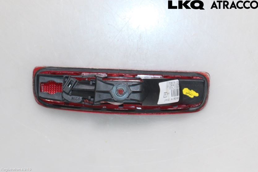 Dacia DOKKER 13- Bremselys Bakrute