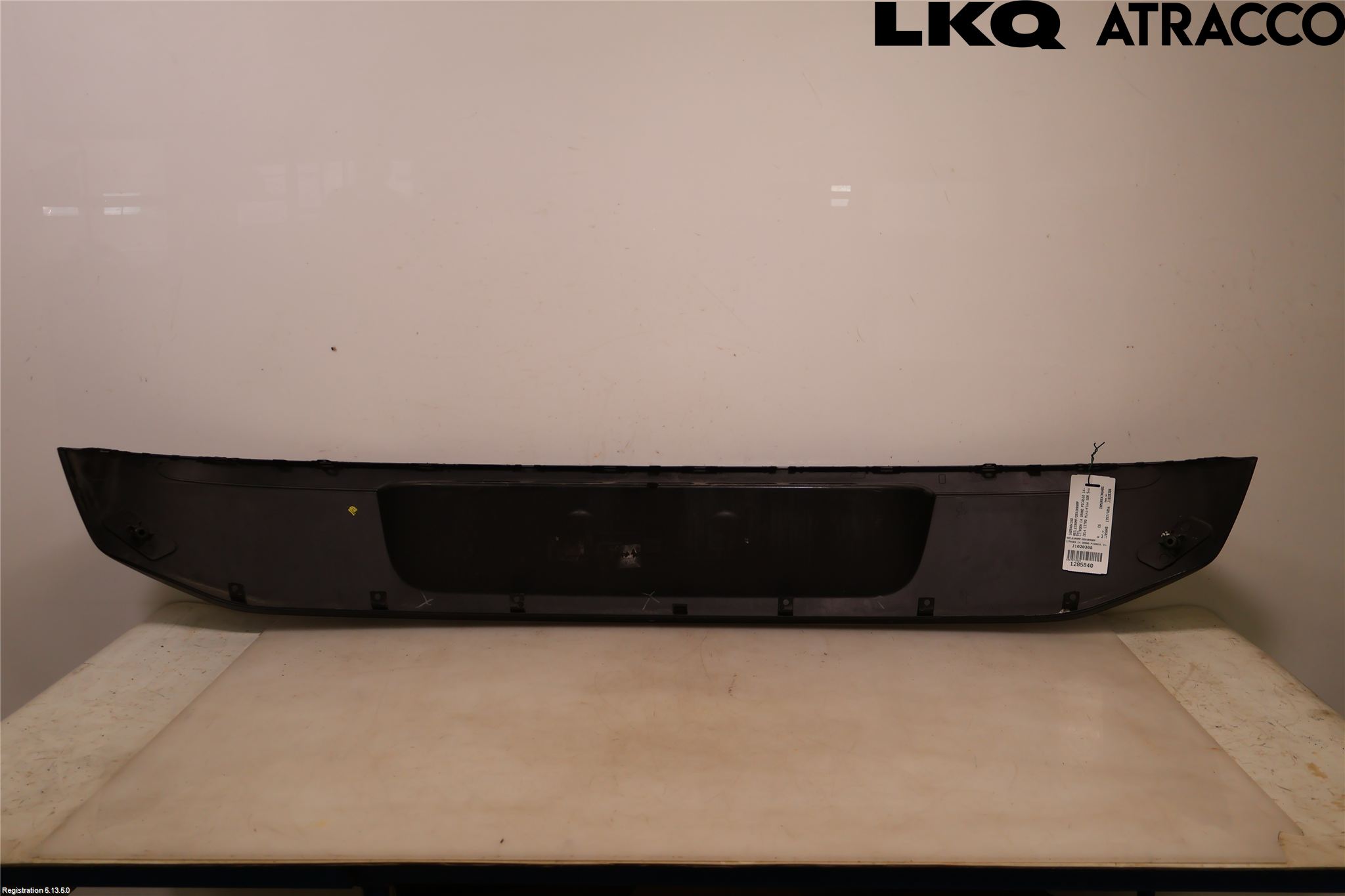 Citroen C4 GRAND PICASSO 14-18 Refleksplate - Skiltplate