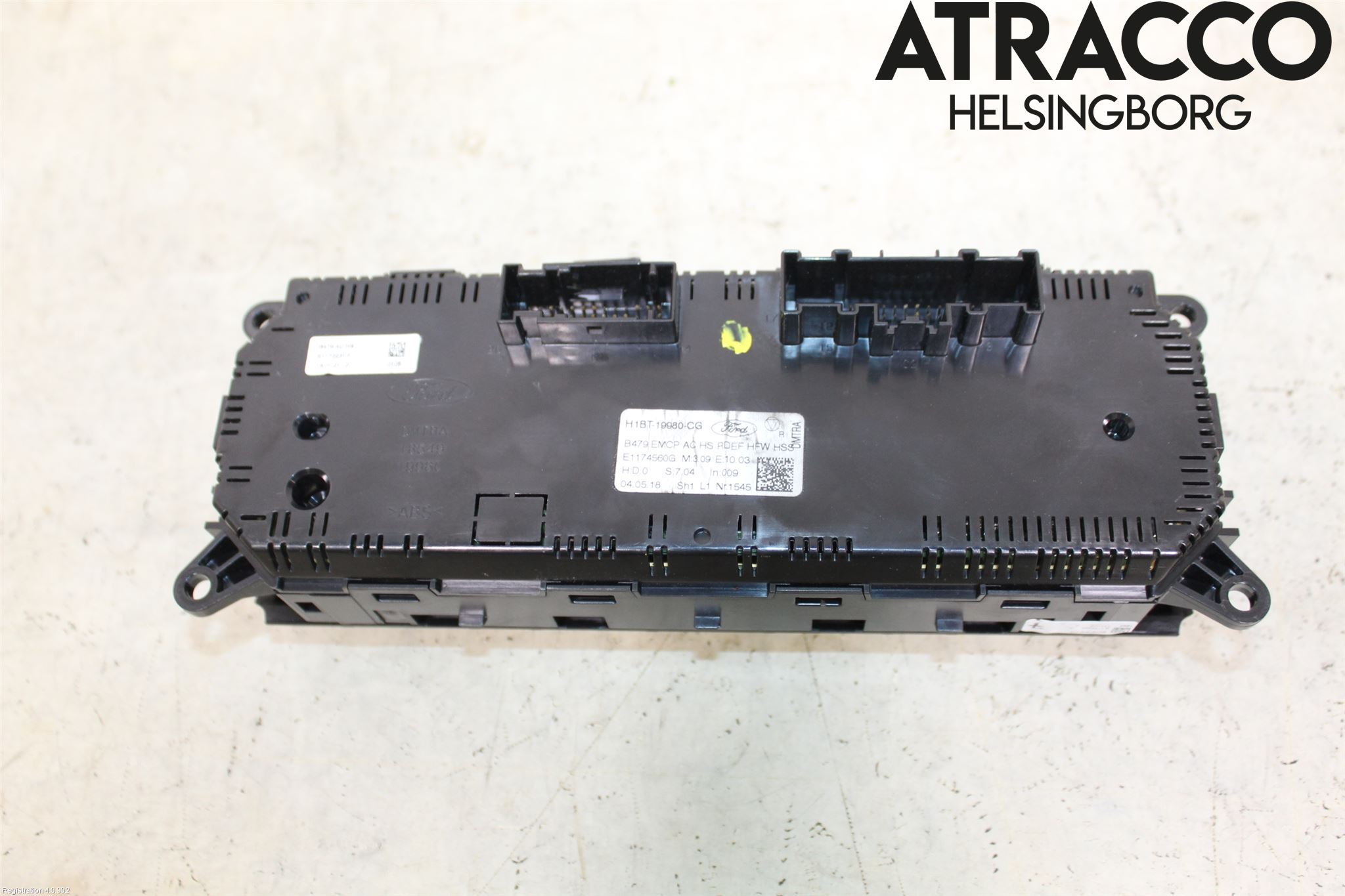 Ford FIESTA (VII) 18-23 Varme Ac Betjening-Display