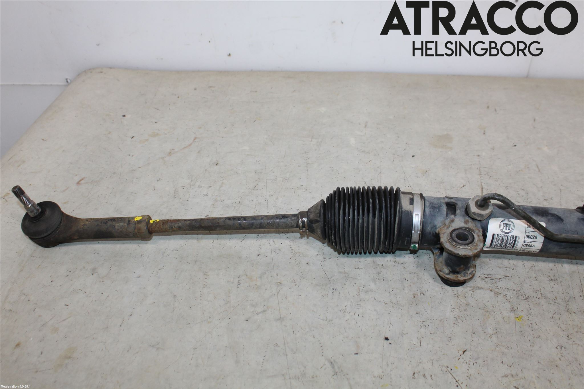 Fiat DOBLO CARGO Servo Snekke - Tannstang