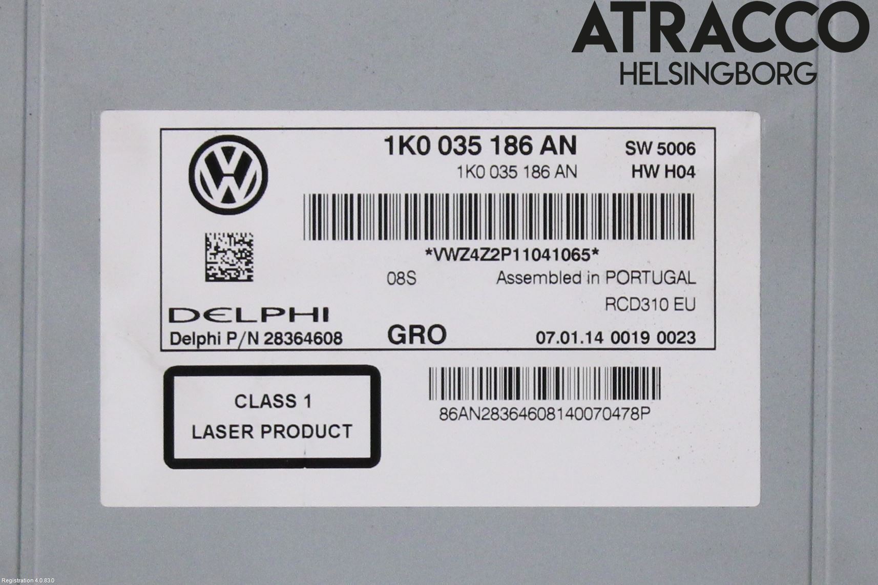 Volkswagen VW PASSAT 11-14 Stereo Radio Med Cd