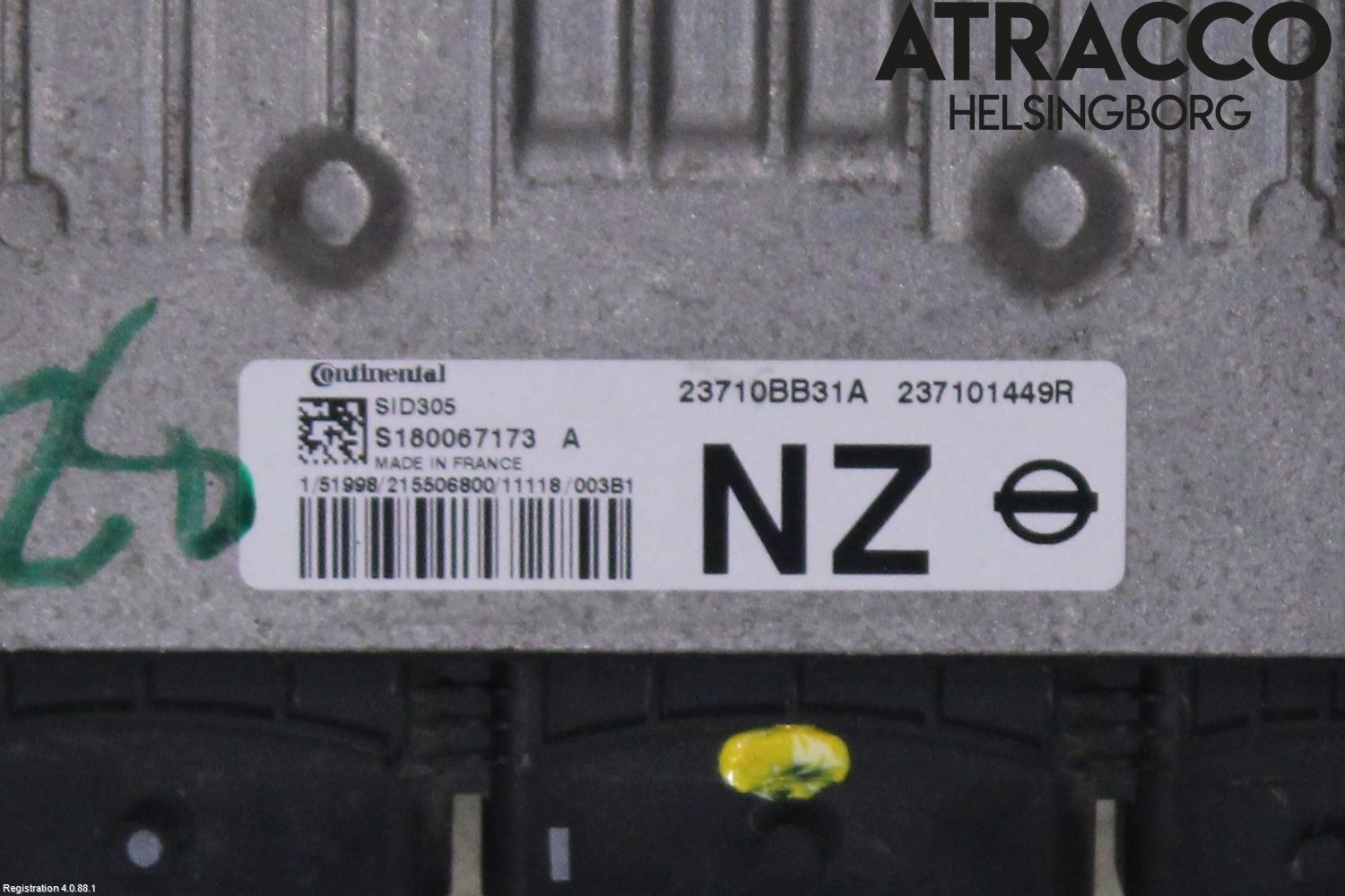 Nissan QASHQAI 10-14 Styreenhet Dieselpumpe