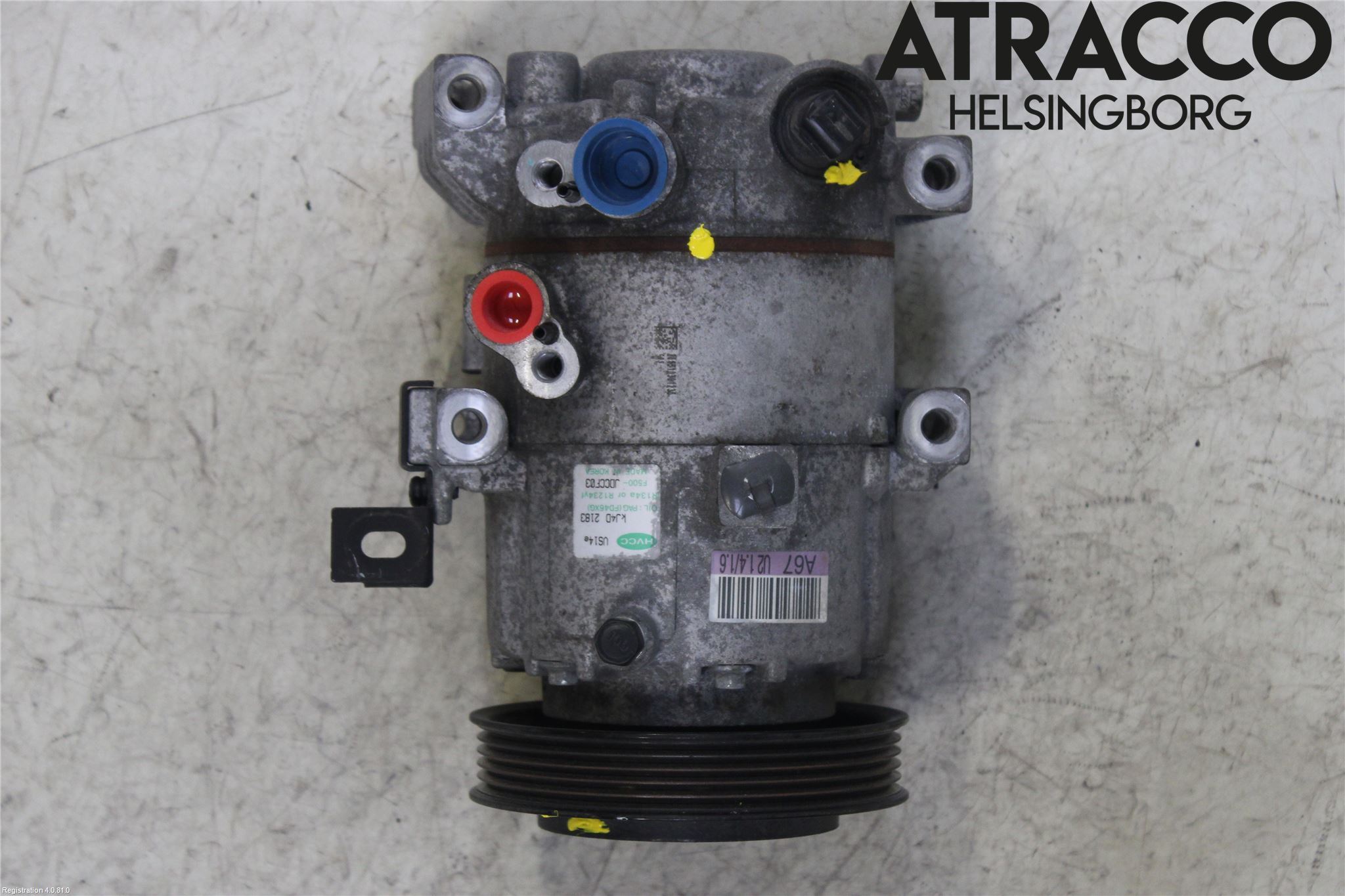 Kia CEED 12-18 Varme Ac Kompressor