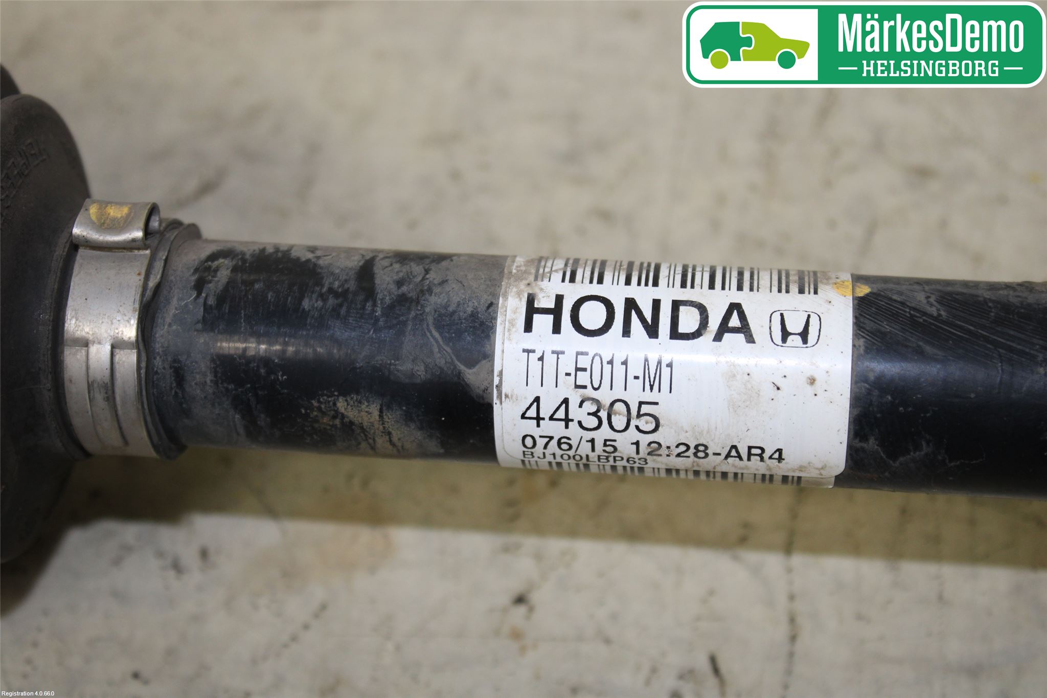Honda CR-V 13-18 Drivaksel Foran Kompl Høyre