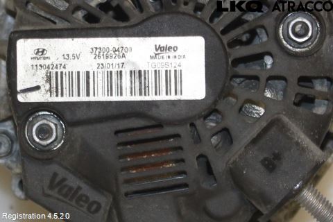 Hyundai i10 BA 17-20 Dynamo