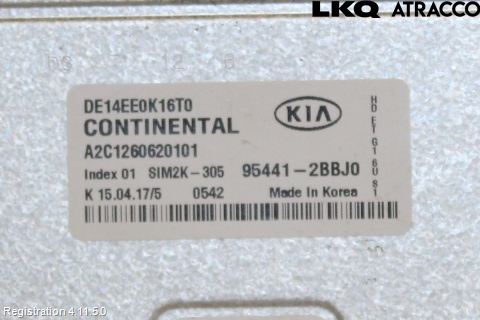Kia NIRO (DE) 17-22 Styreenhet Gearkasse