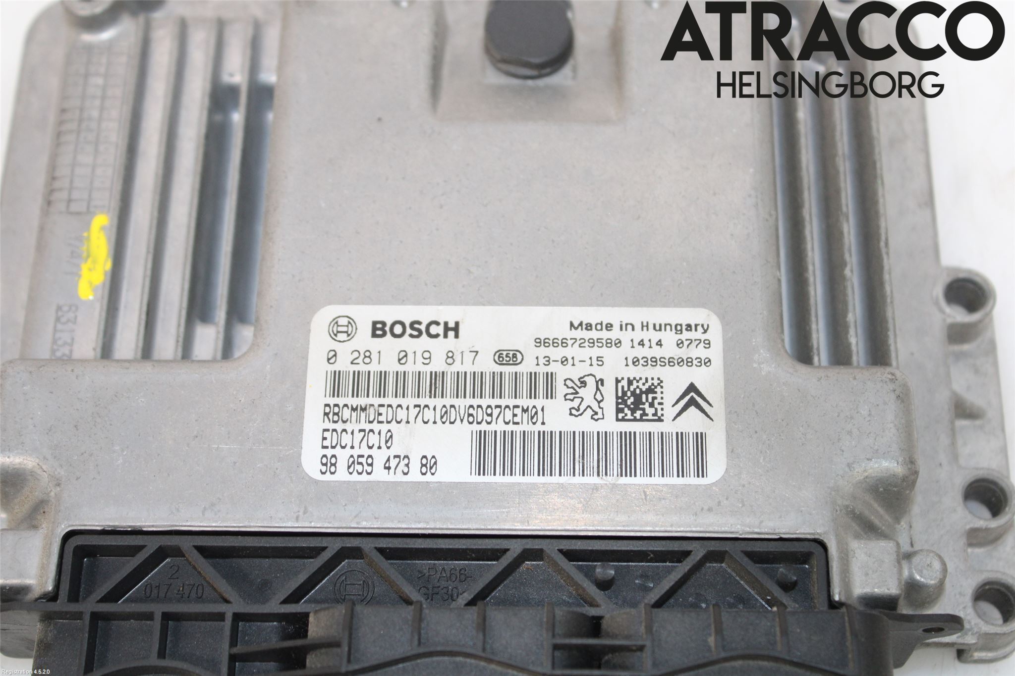 Citroen C3 PICASSO Styreenhet Dieselpumpe