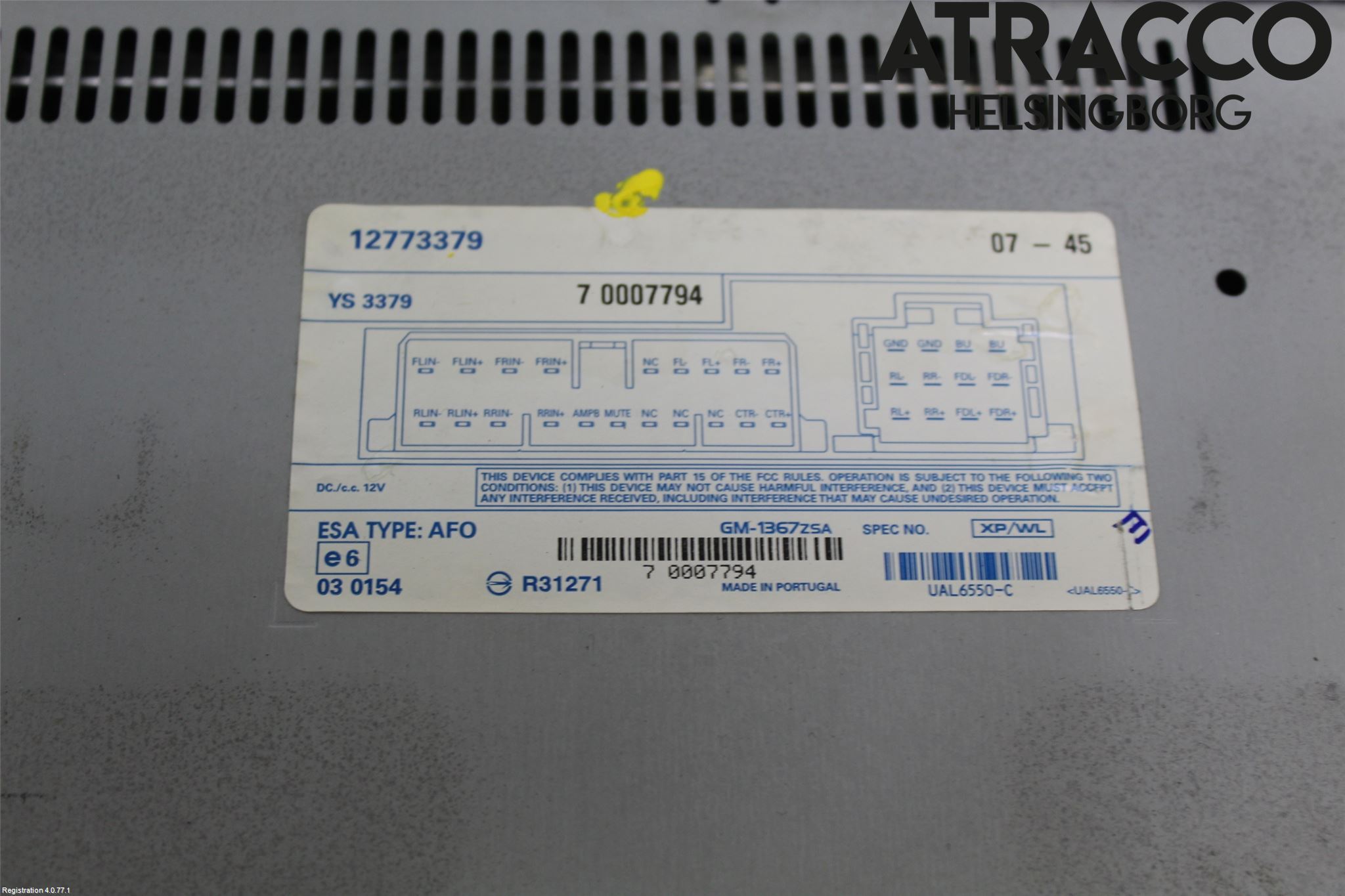 Saab 9-3 VER2/VER3 08-15 Stereo Forsterker