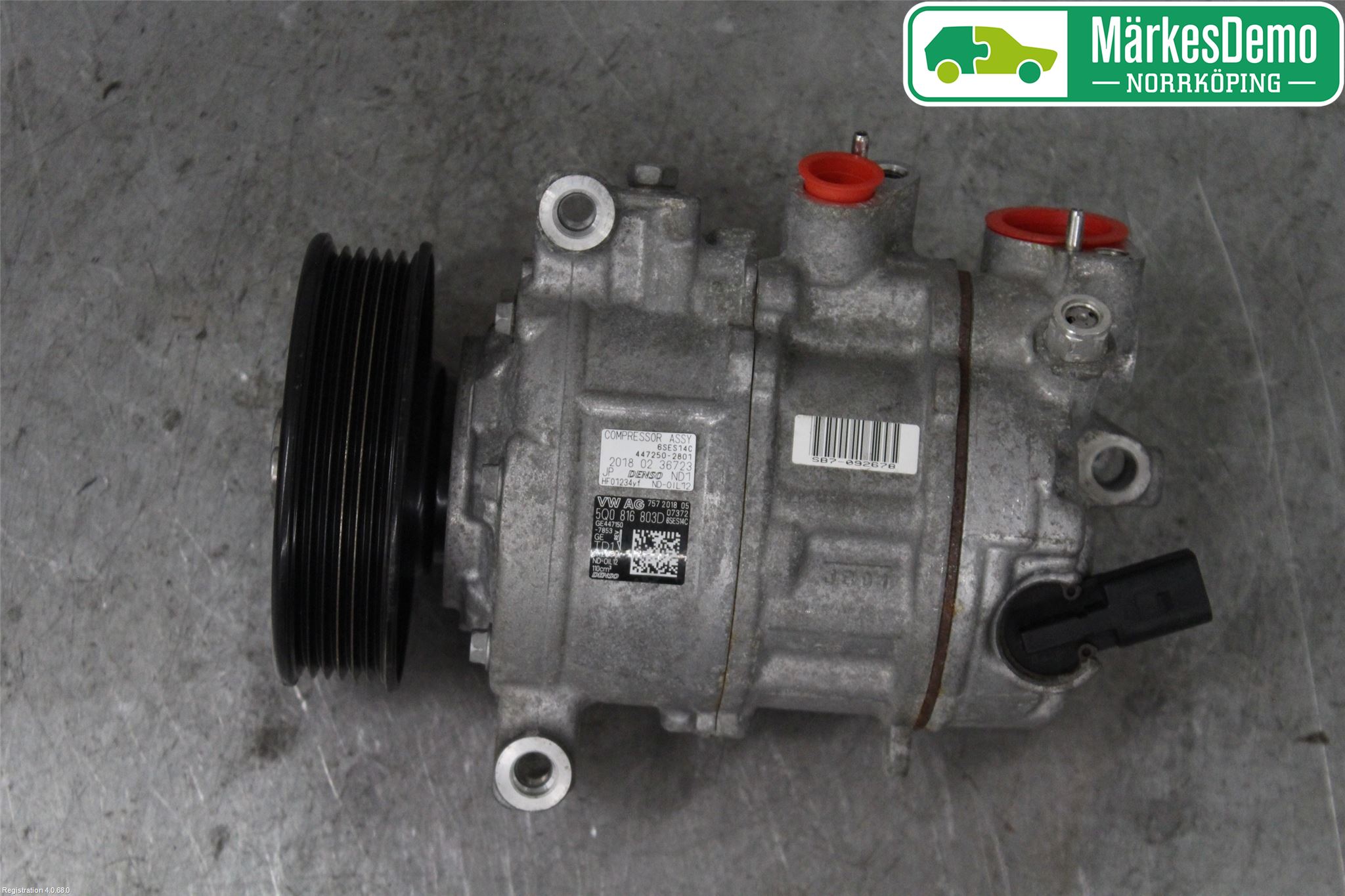 Seat IBIZA V 17-20 Varme Ac Kompressor