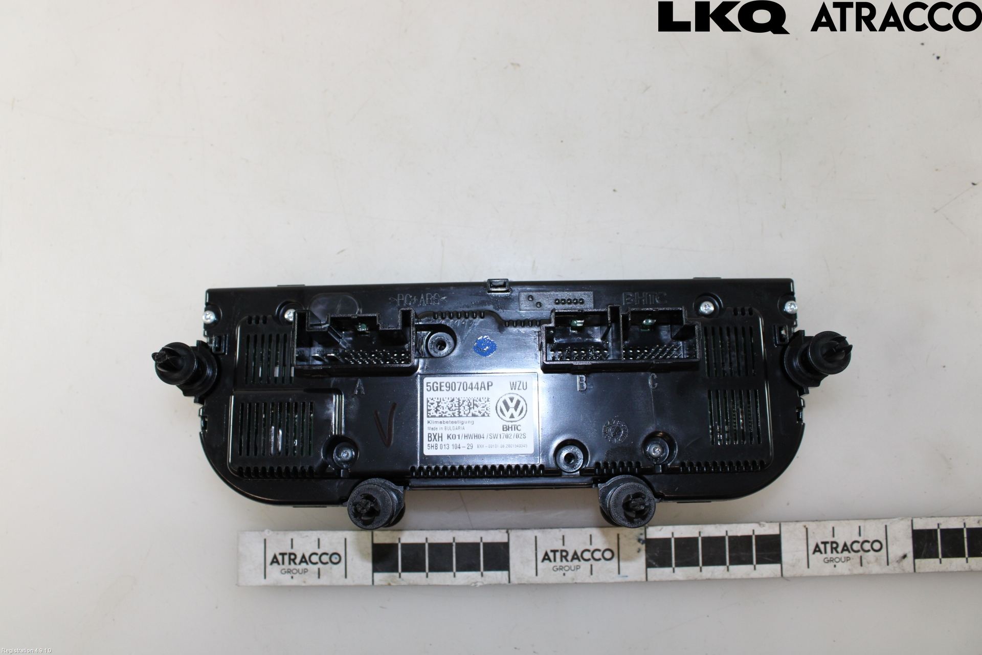 Volkswagen VW GOLF / E-GOLF VII 13-20 Varmeapparat Panel(Regulering)