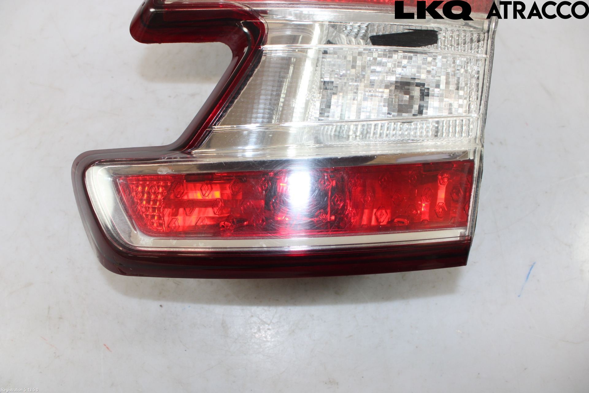 Renault MEGANE III 09-15 Baklykt Høyre  På Luke(Indre)