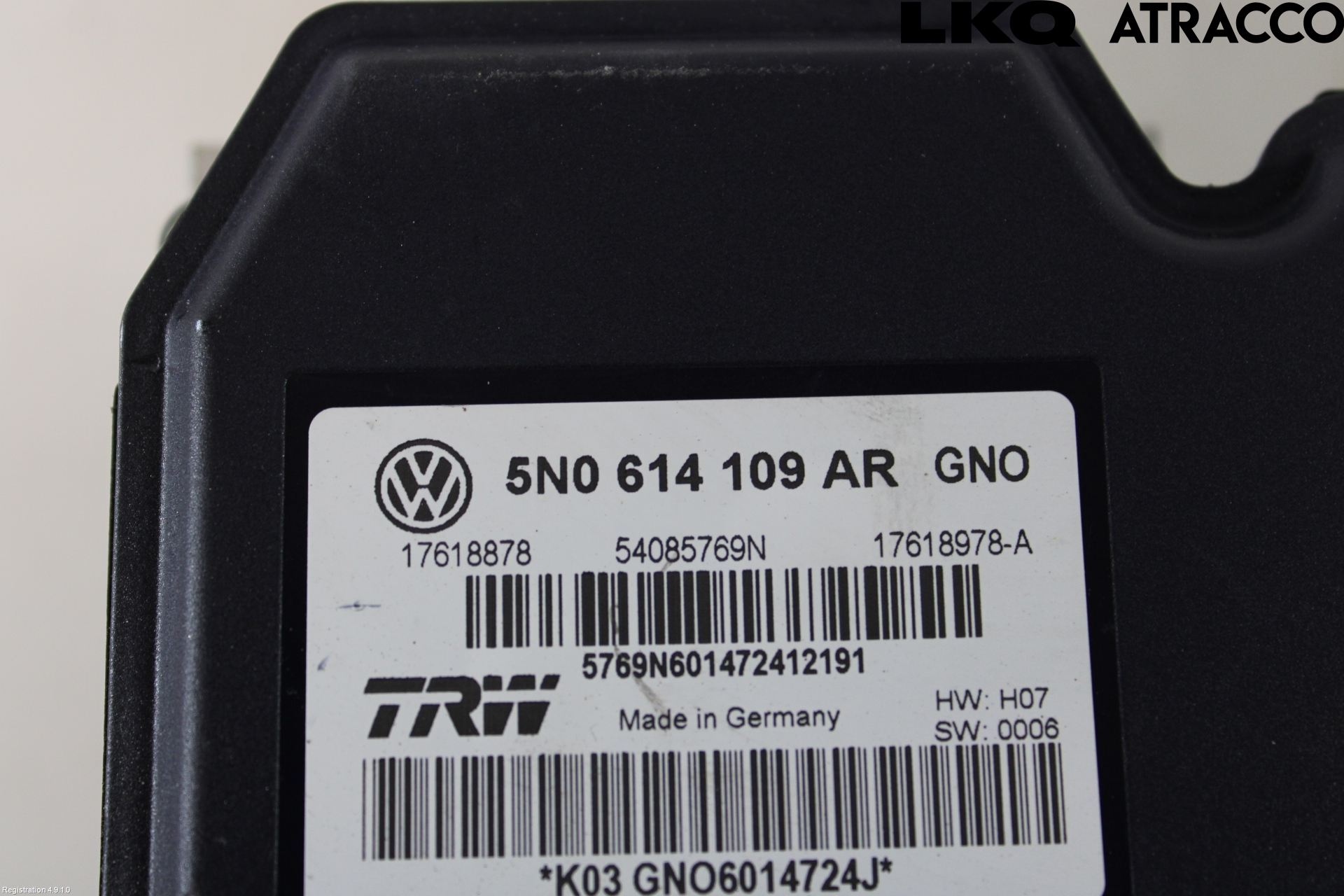Volkswagen VW TIGUAN 07-16 Abs Hydraulikkaggregat