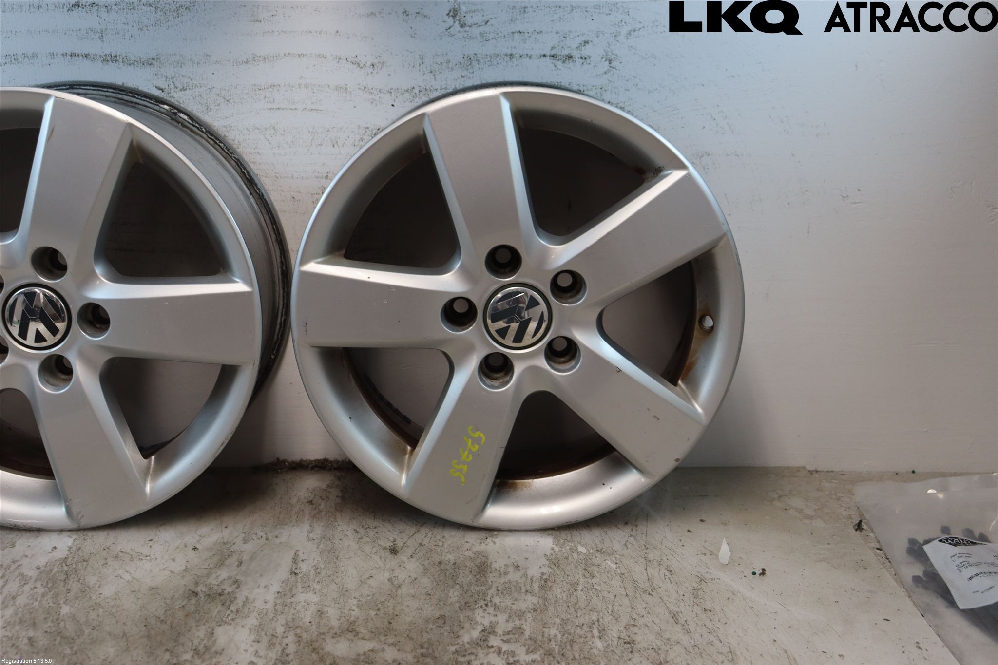 Volkswagen VW GOLF V 04-09 Felg Aluminium Sett 4Stk